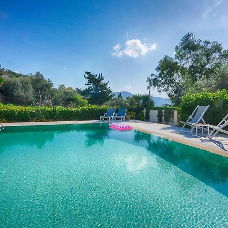 Villa Afionas - 3 Minutes From The Beach With Heated Eco-Pool And Sunset View Zewnętrze zdjęcie