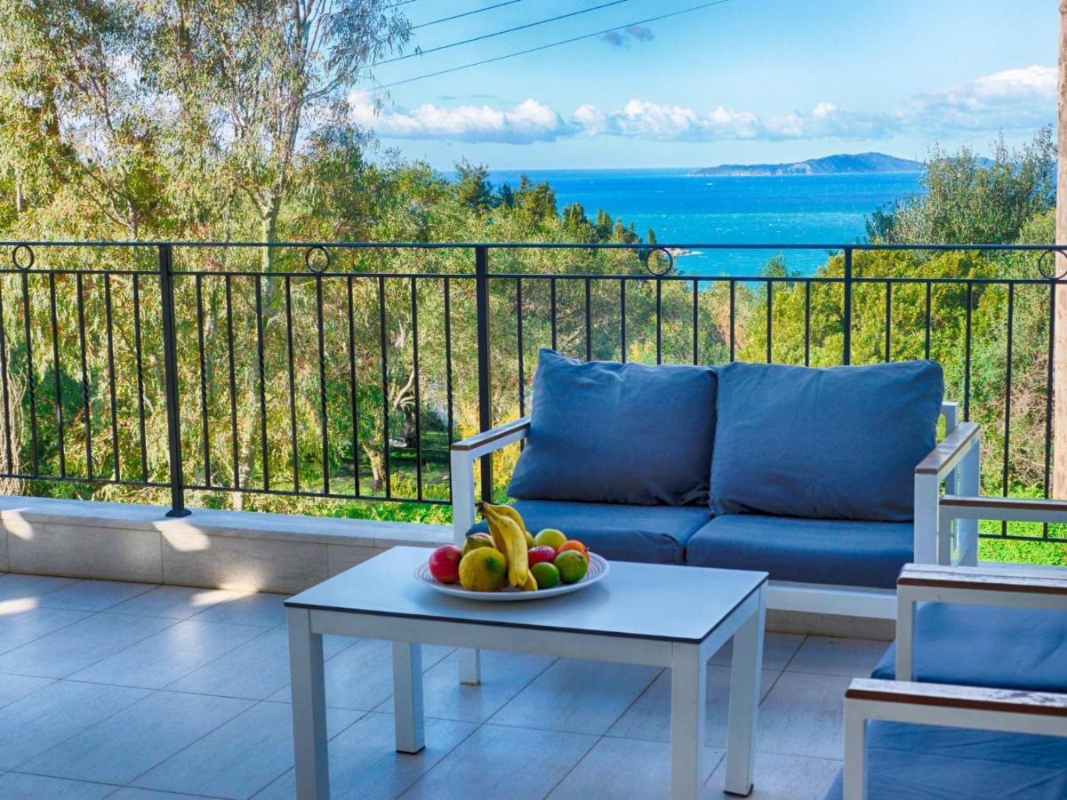 Villa Afionas - 3 Minutes From The Beach With Heated Eco-Pool And Sunset View Zewnętrze zdjęcie