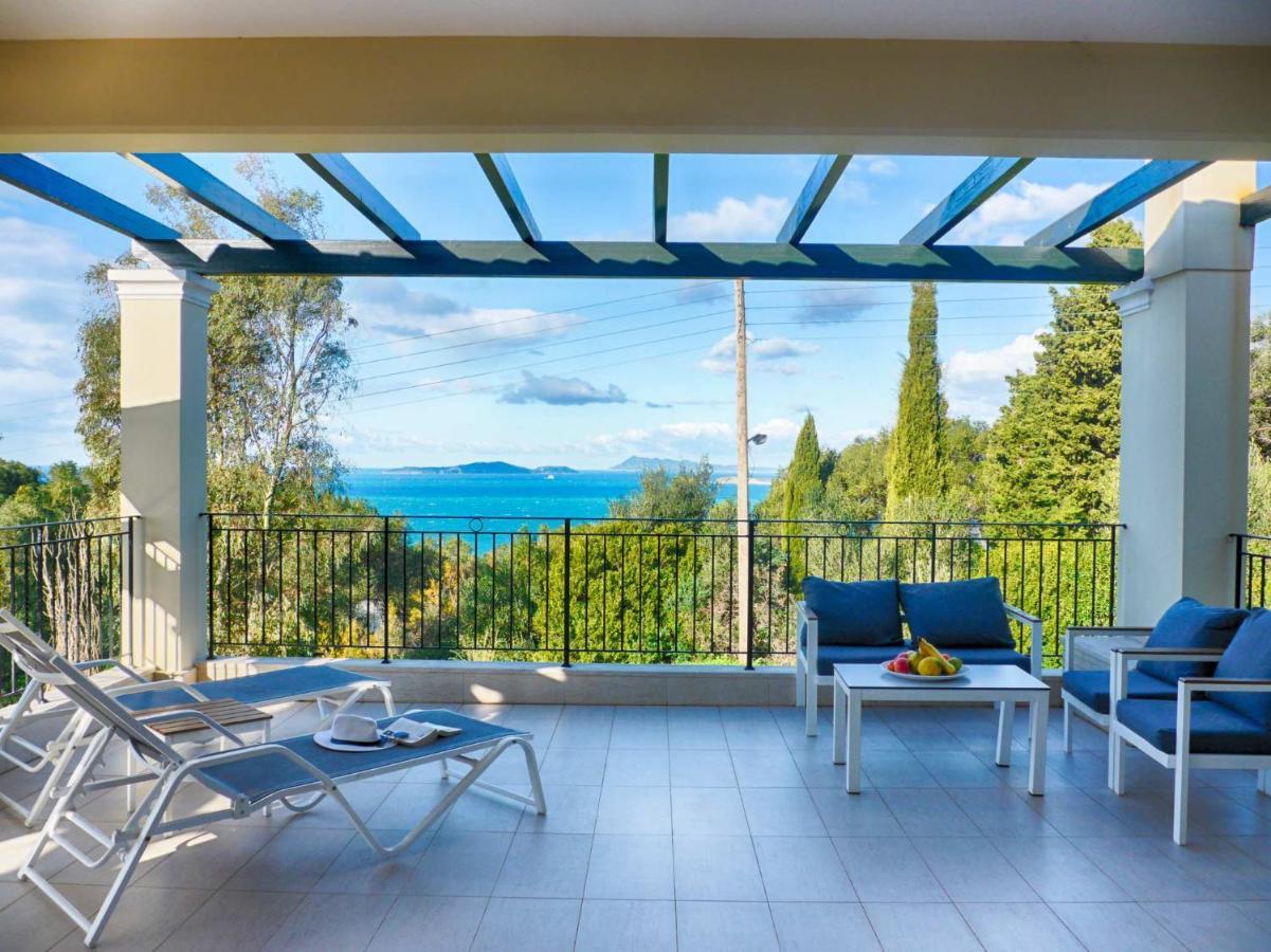 Villa Afionas - 3 Minutes From The Beach With Heated Eco-Pool And Sunset View Zewnętrze zdjęcie
