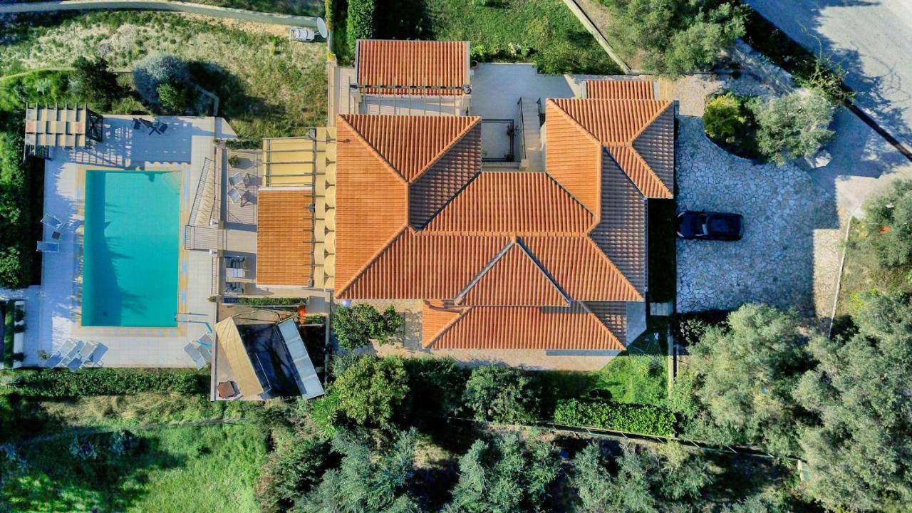 Villa Afionas - 3 Minutes From The Beach With Heated Eco-Pool And Sunset View Zewnętrze zdjęcie
